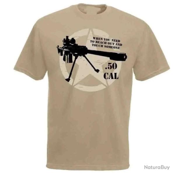 T shirt sniper 50.Cal arm�e am�ricaine