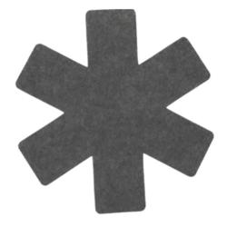 6 Protecteurs de casserole et po&ecirc;le &Oslash; 26, 38, 35 cm