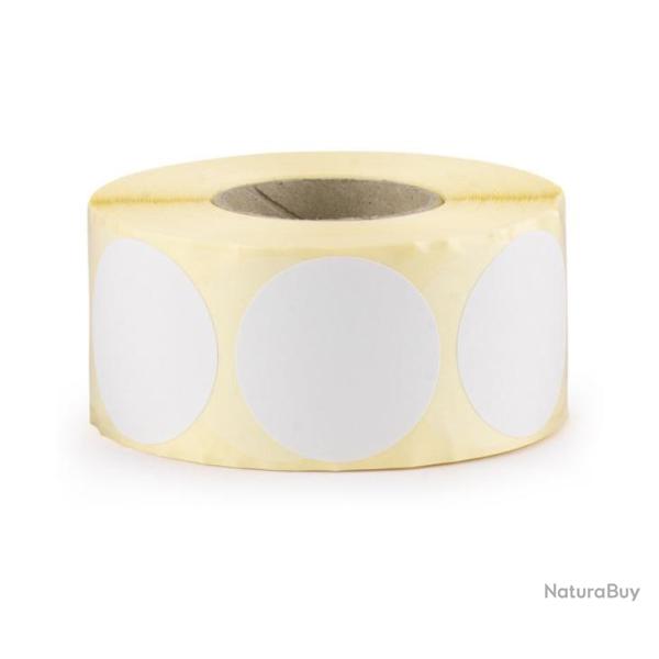 PATCHS / GOMMETTES X1000 20MM BLANC