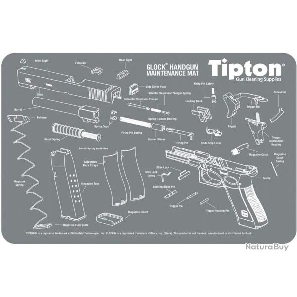 TAPIS NETTOYAGE TIPTON GLOCK
