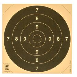 CARTONS CENTRE CIBLE C50 21 X 21 CM