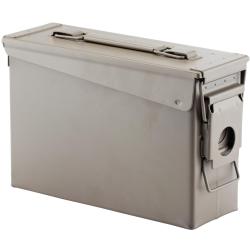 CAISSE MUNITION METAL CAL.30 TAN 25.5X9X16CM TAN