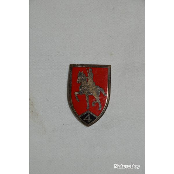 INSIGNE CAVALERIE- 4� REGIMENT DE CUIRASSIERS DRAGO PARIS OLIVIER METRA