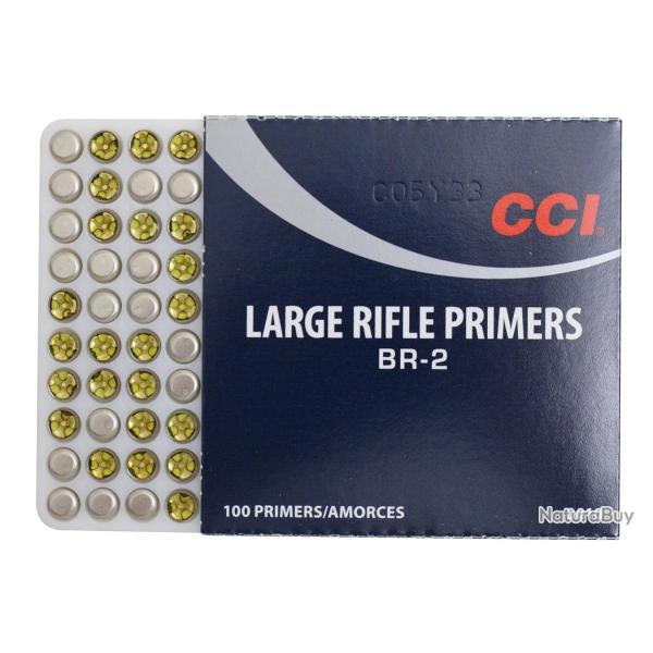 CCI LARGE RIFLE BR-2 - Boite de 100 unit�s