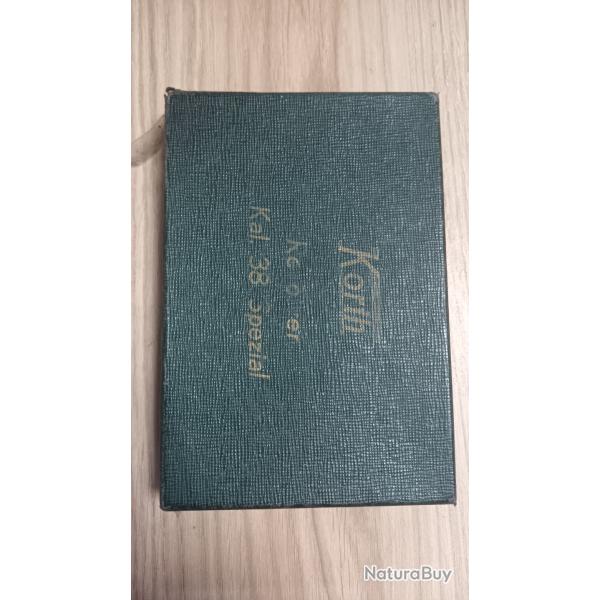 Boite pour revolver KORTHKal 38 Spezial