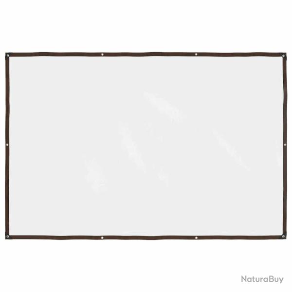 B�che transparente avec oeillets 2x3 m poly�thyl�ne