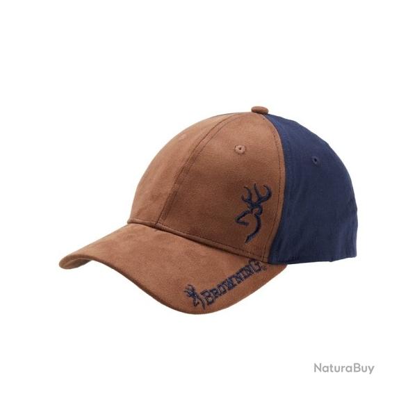 Casquette BROWNING sean marron et bleu