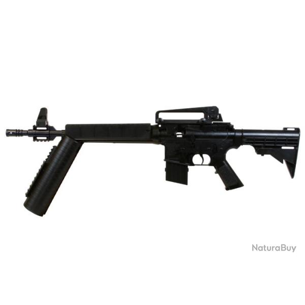 Carabine PCP � pompe M4-177 Bbs et Plomb Cal. 4,5 mm avec Asa de Transport M16 Aluminio