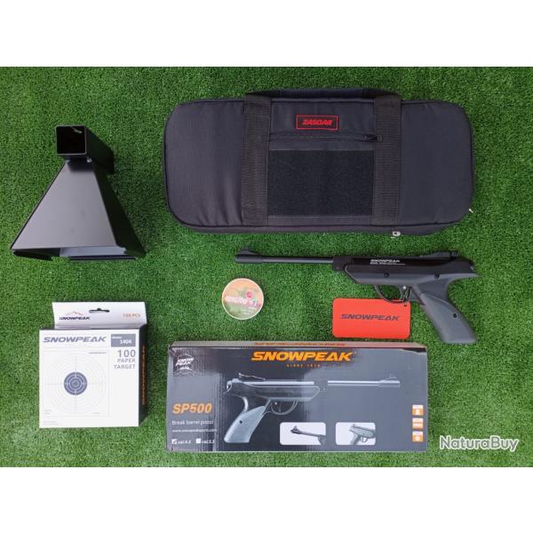 PACK-3 Pistolet  Artemis SP500 Ressort  Cal. plomb de 4,5 mm , 175 m/seg. 570 Fps