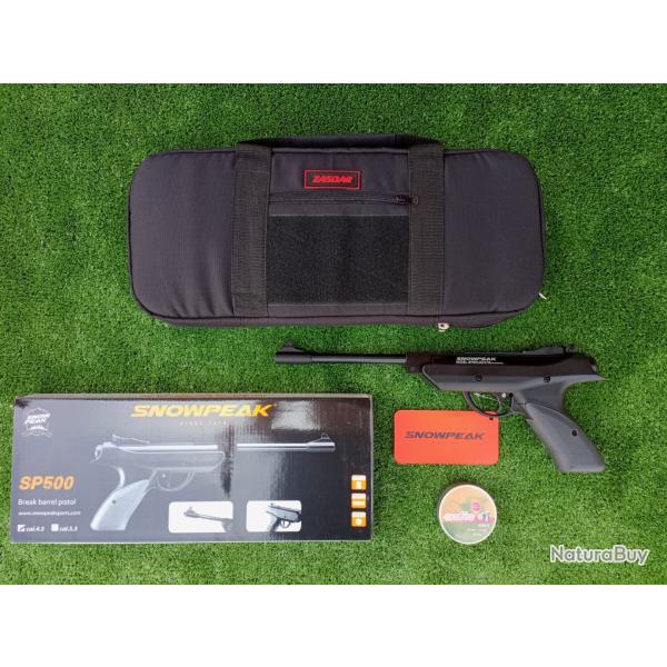 PACK-5 Pistolet  Artemis SP500 Ressort  Cal. plomb de 4,5 mm , 175 m/seg. 570 Fps