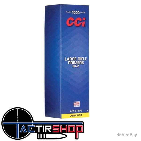 1000 Amorces CCI Large Rifle BR2