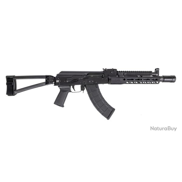 Carabine PSA AK-104 Triangle Side Folding Pistol with Triangle Brace, PSA-SLR SOLO 9.45" Rail, ALG T