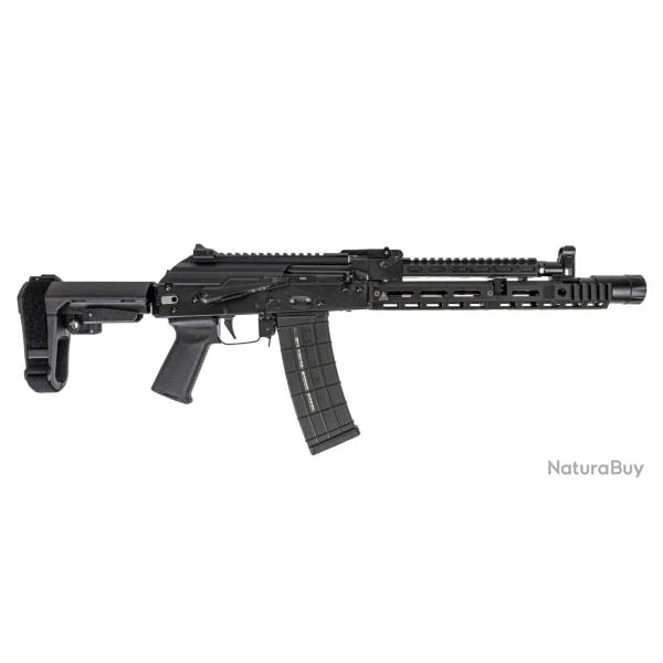Carabine PSA AK-102 SBA3 Pistol With Hinged Dustcover, SA Railed Gas Tube, SA Railed Handguard
