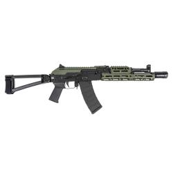 Carabine PSA AK-105 Triangle Side Folding Pistol with ODG JL Billet Rail, ODG Picatinny Railed Dust 