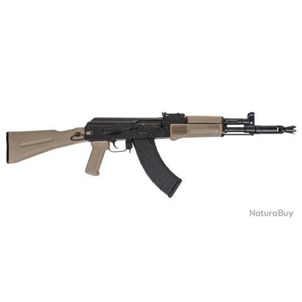 Carabine PSA AK-104 Side Folding Rifle w/Pinned and Welded Spiked Extended Booster, FDE