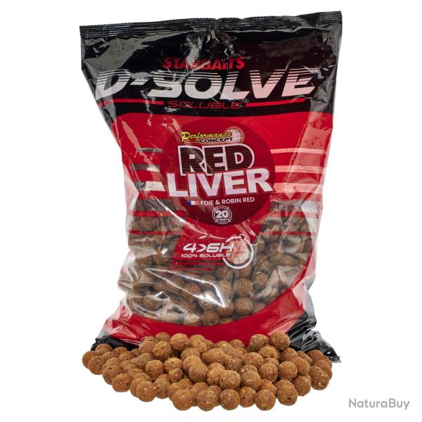 Starbaits D-Solve Red Liver 20mm 2,5kg