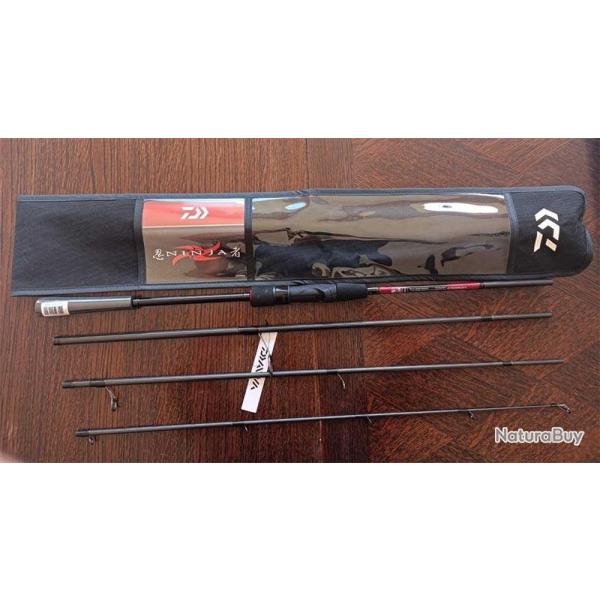 Ninja SP 2.13 M 7-28 G 704 MH Canne Spinning Multibrins Daiwa