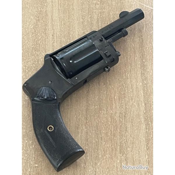 EXTRMEMENT RARE REVOLVER MODLE DROP CYLINDRE par Pierre HERMINE-THIRY