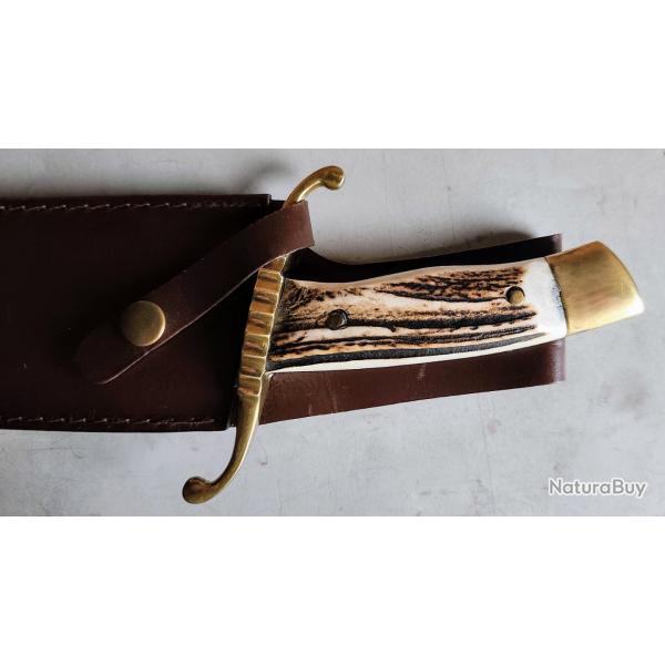 Couteau de chasse damas bel �tat