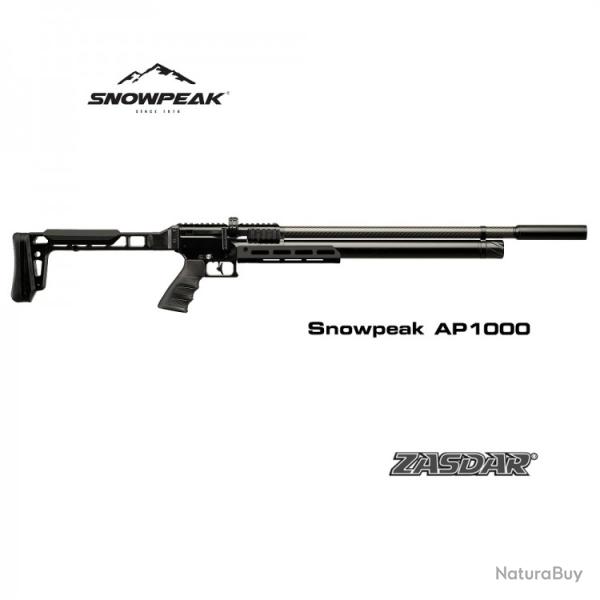 Carabine PCP SNOWPEAK AP1000 Cal. 4,5 mm Crosse synth�tique + R�gulateur !! ARRIV�E D�BUT JANVIER