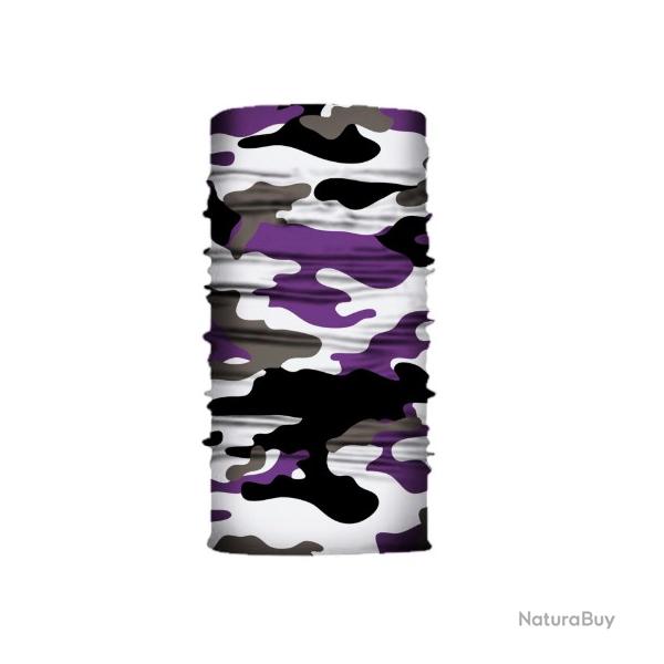 Cache cou Treillis Violet
