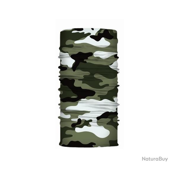 Cache cou Treillis Kaki-gris