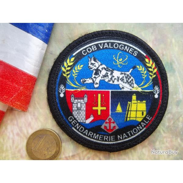 �cusson tissu Communaut�s de brigades (CoB) gendarmerie Valognes Manche