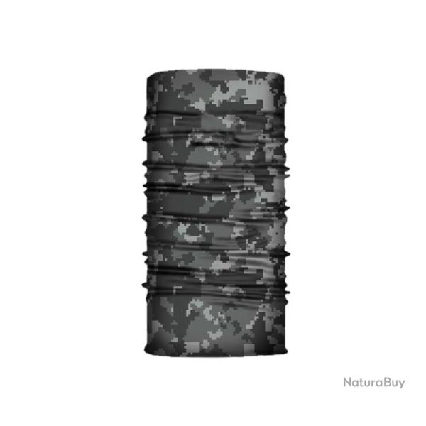 Cache cou Treillis Pixel Gris