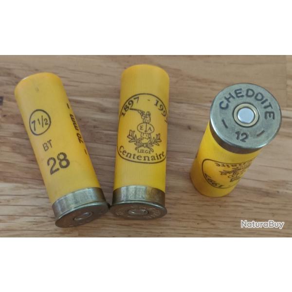 Collection cartouche calibre 12 - centenaire de l'cole d'armurerie de Lige Belgique