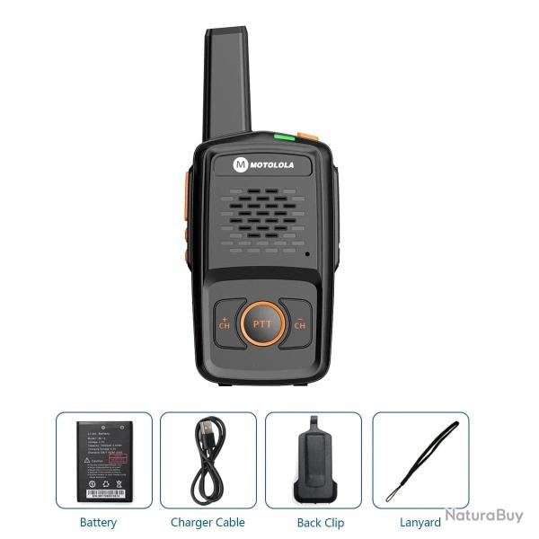 Talkie-walkie MT-N1 UHF MOTOROLA - 1Piece / USB Plug