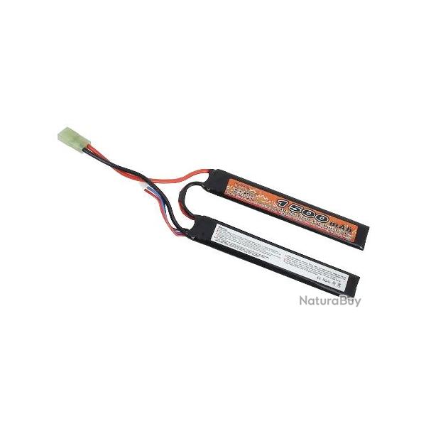 BATTERIE LI-PO 7.4V 1500MAH 2 STICKS