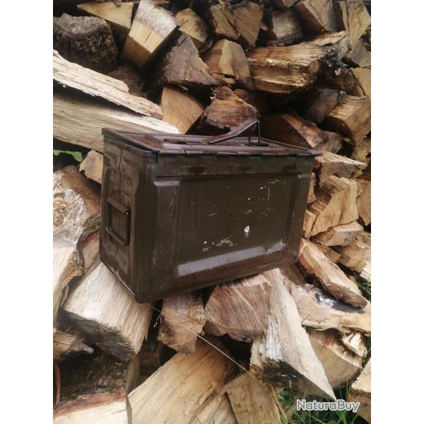 Caissette a munitions US ww2 cal 50