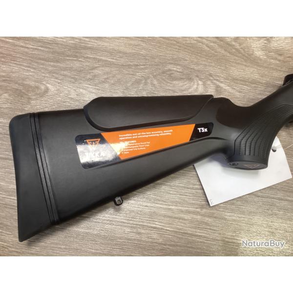 PACK Tikka T3x compact tactical calibre 308win et point rouge Steiner