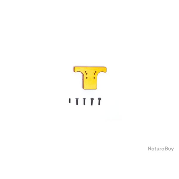 REAR SIGHT PLATE ORANGE ALU CZ SP-01 SHADOW "ASG"