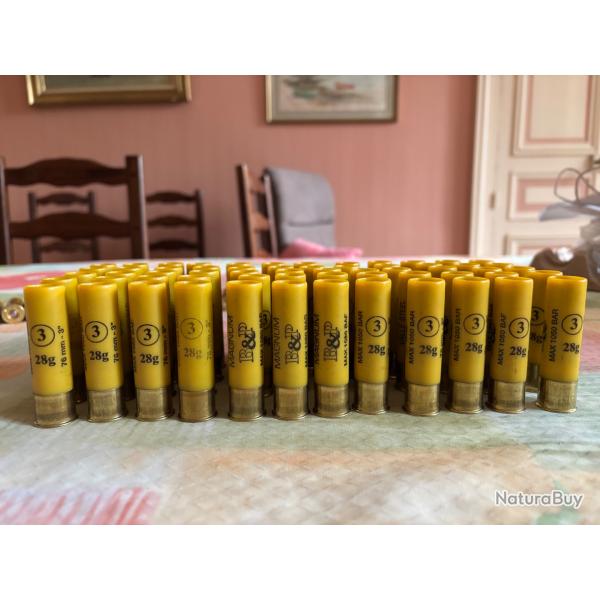 Lot de cartouche B&P Valle STEEL MG