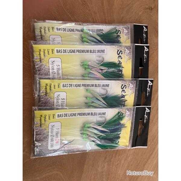 Lot de 4 mitraillettes � maquereaux Autain