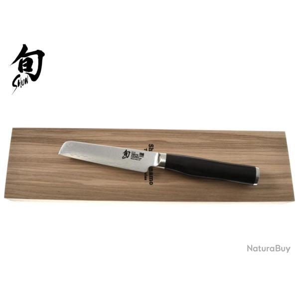 Kai Kai TMM-0700 - Couteau d'Office Shun Premier Tim M�lzer Minamo 9 cm - Acier Damas VG-MAX