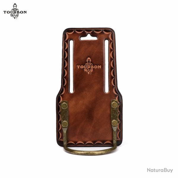 Tourbon - support de marteau � hachette en cuir LIVRAISON GRATUITE