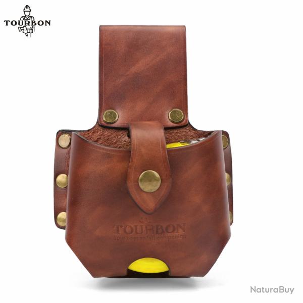 Tourbon-Grand support de ruban � mesurer en cuir v�ritable LIVRAISON GRATUITE