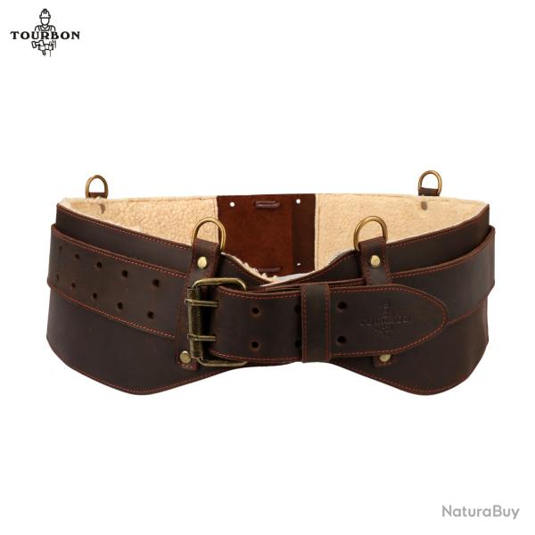 Tourbon-Ceinture de travail en cuir rembourr� convient � 33 "-47"  LIVRAISON GRATUITE