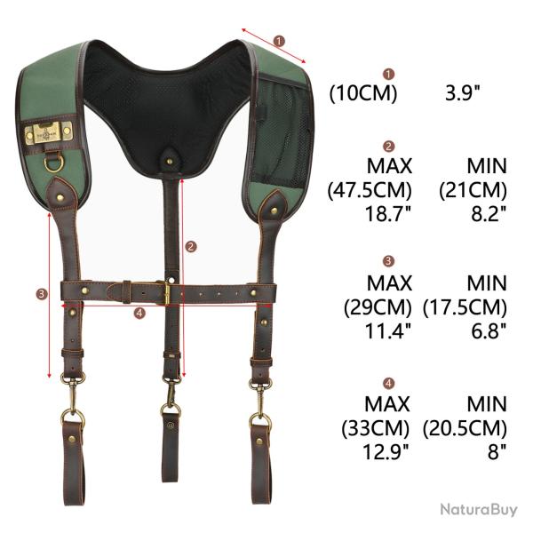 Tourbon- Pad sangle enti�rement r�glable   LIVRAISON GRATUITE