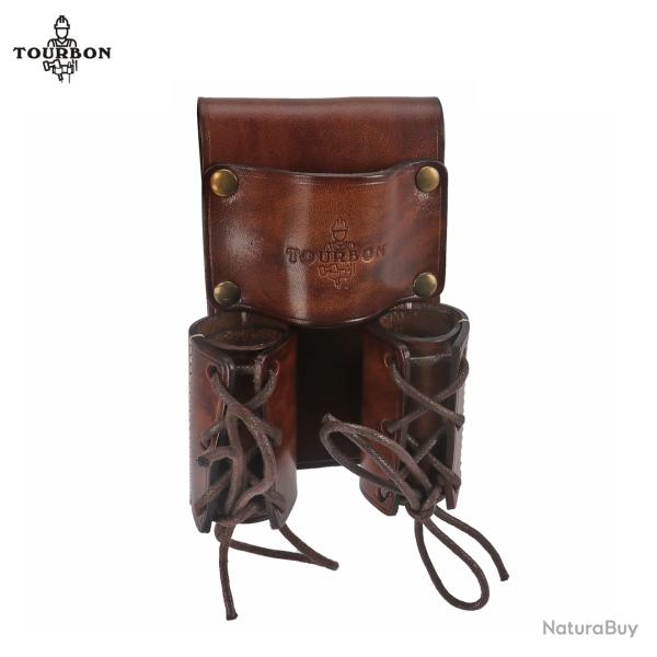 Tourbon-Support de marteau rglable pour ceinture, double baril