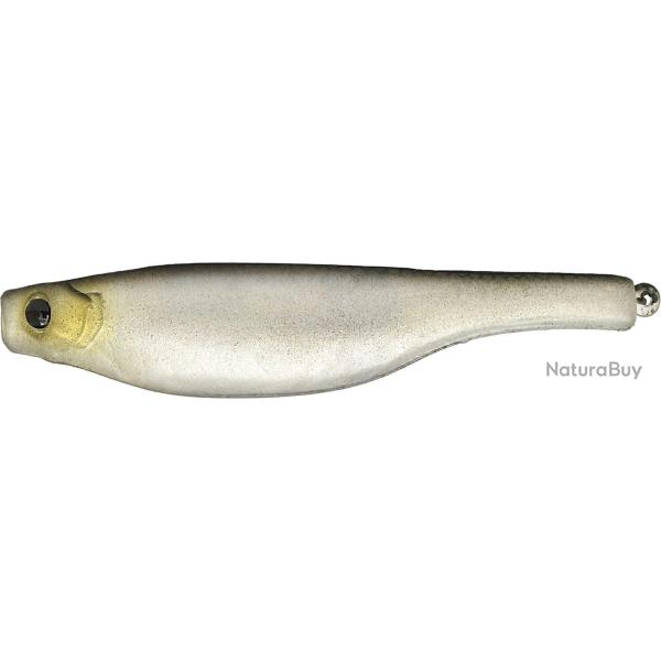 Leurre Souple Dartspin Round Jig Head 360 7" 14g ABLETTE / SILVER