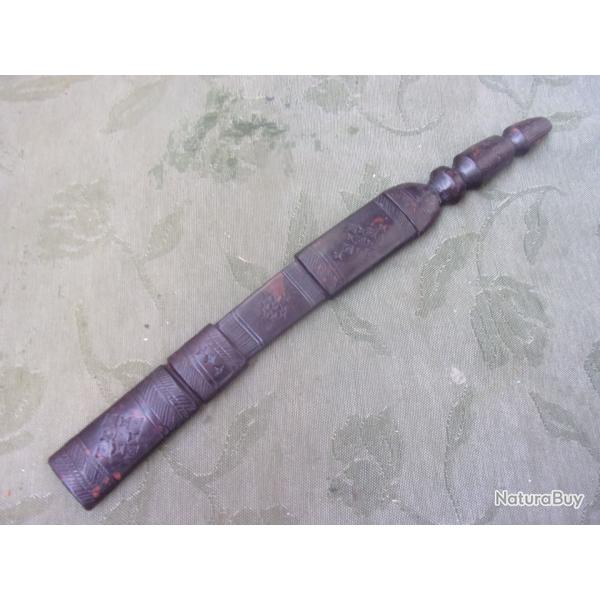 couteau africain avec gaine 48 cm de long