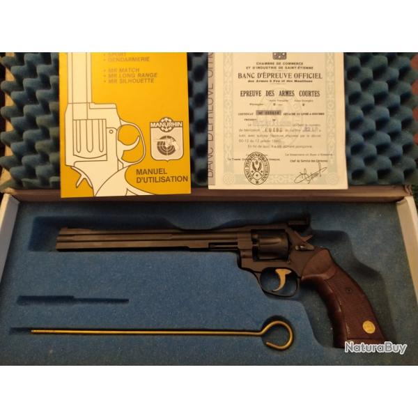 Manurhin MR22 silhouette calibre 22lr canon de 10 pouces