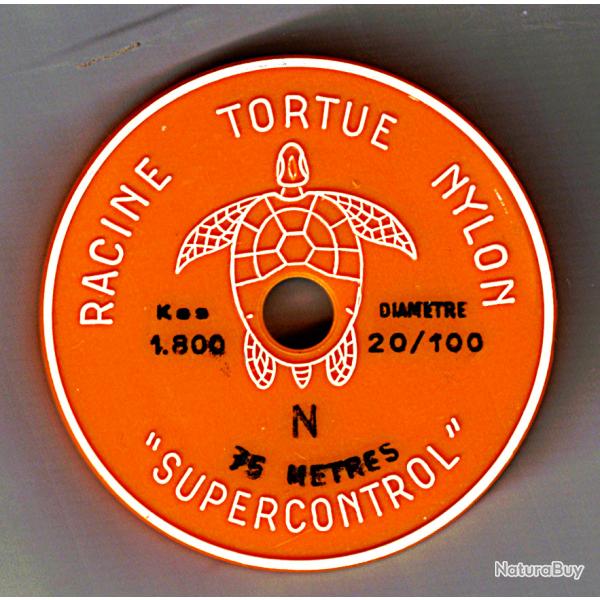 1 Bobine Nylon Tortue Supercontrole 20/100