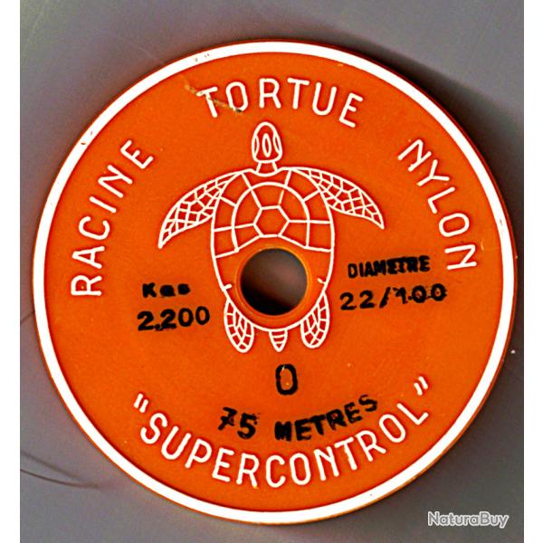 1 Bobine Nylon Tortue Supercontrole 22/100