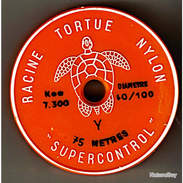 1 Bobine Nylon Tortue Supercontrole 40/100