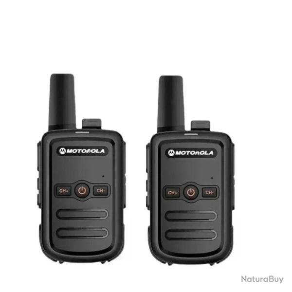 Talkie-walkie PT858 16 canaux MOTOROLA - 2PCS
