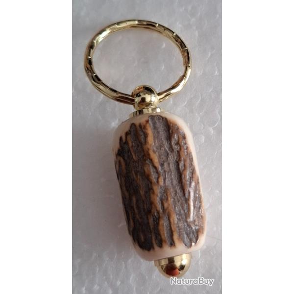 Porte cl� en bois de cerf